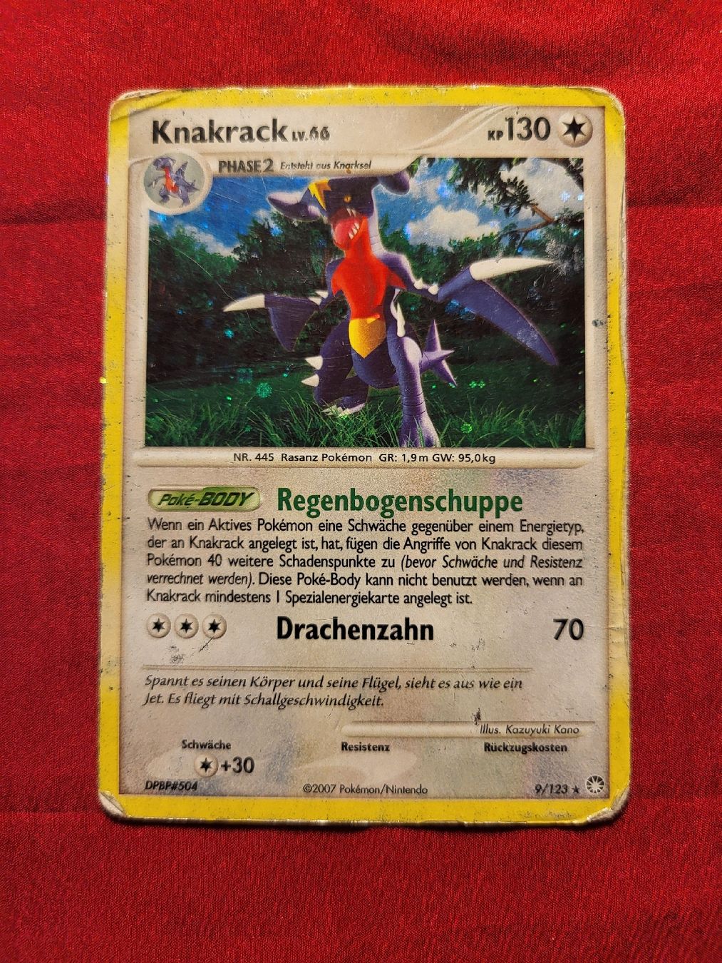 Pokémon Carte collezionabili: Pokemon Karte Knakrack 9/123 – Difettoso da Grindelwald venduto da lego9