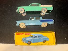 Dinky Toys Lot Studebaker : President Réf. 179 + Golden Hawk