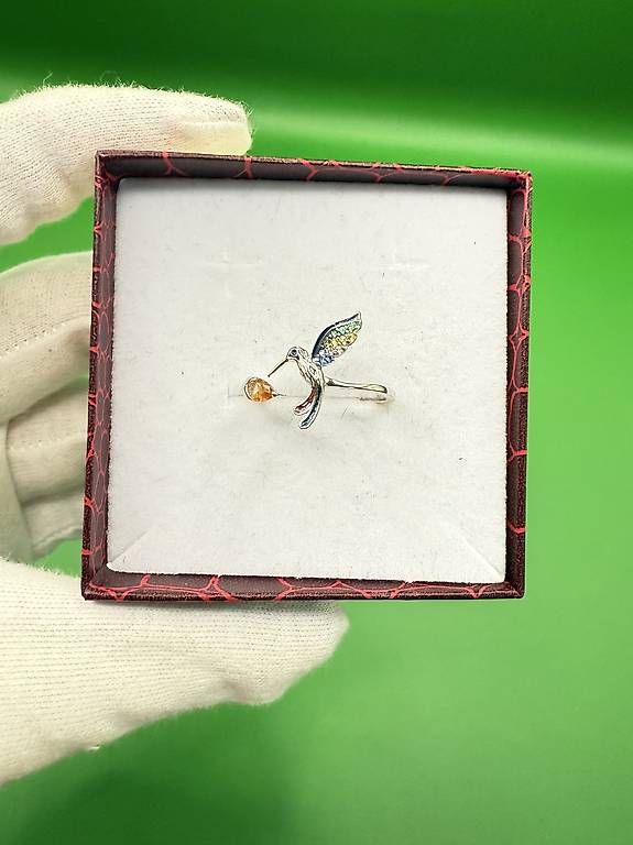 Bagues: Kolibri Ring aus 925 Silber – D'occasion à Thalwil par han_2b8c 5