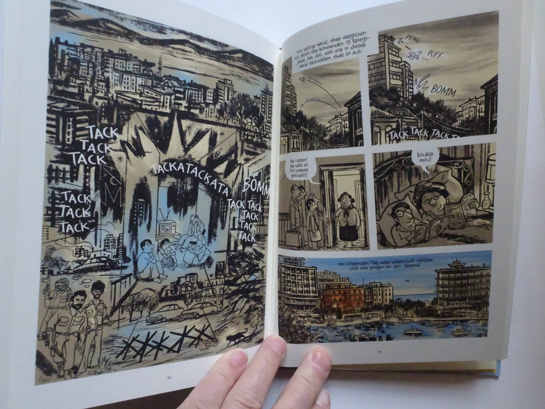 Fumetti: Charles Berberian - Eine orientalische Erziehung - Comic – Usato da Schönenwerd venduto da schnitzunddrunter 2