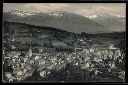 Wald /Zürich, Panorama der Ortschaft mi
