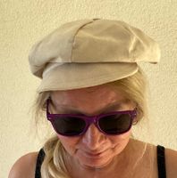 Cap beige WEGENER Grösse 57 Hut chapeau cappello ladies cap