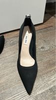 Elegante Miu Miu Pumps, Grösse 38 1/2 Schwarz - Neuwertig!