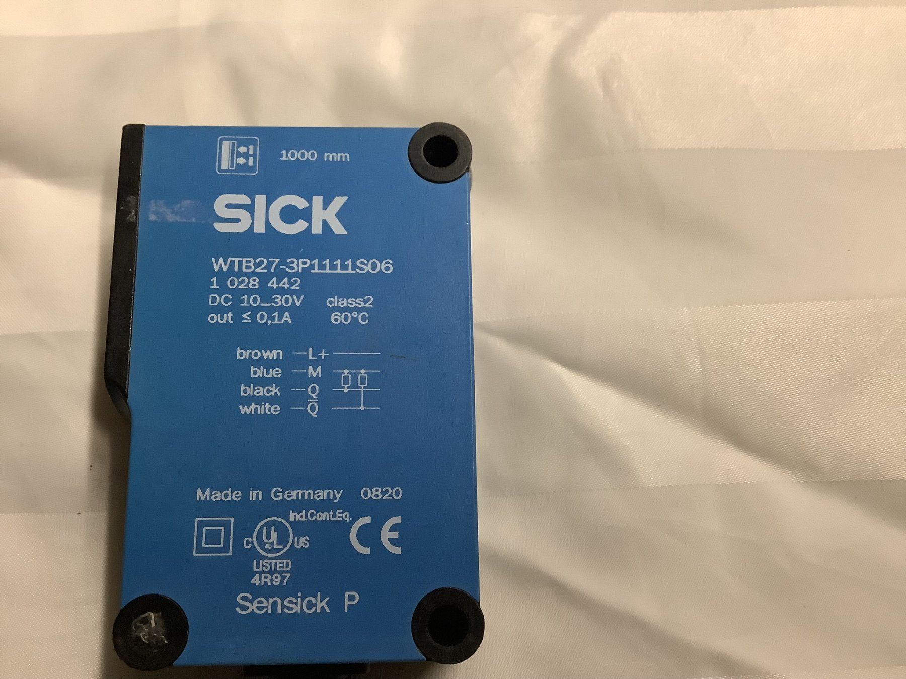 Elektronikbauteile: SICK LICHTSCHRANKEN  WTB27-3P1161S06 optisch – Gebraucht aus Glarus von Mdelphi 8