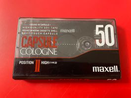 MAXELL CC-II 50 rare Chrom Audio Kassette im Originalzustand