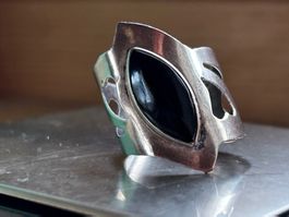 Fingerring mandelförmiger Onyx (60)