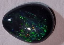 Opale noire naturelle d'Australie - 0.3ct