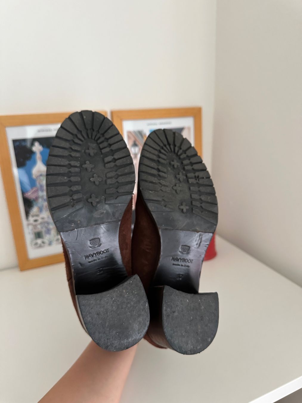 Navyboot Damenschuhe: Braune Navyboot Stiefeletten – Gebraucht aus Zürich von Nat_Mol 3