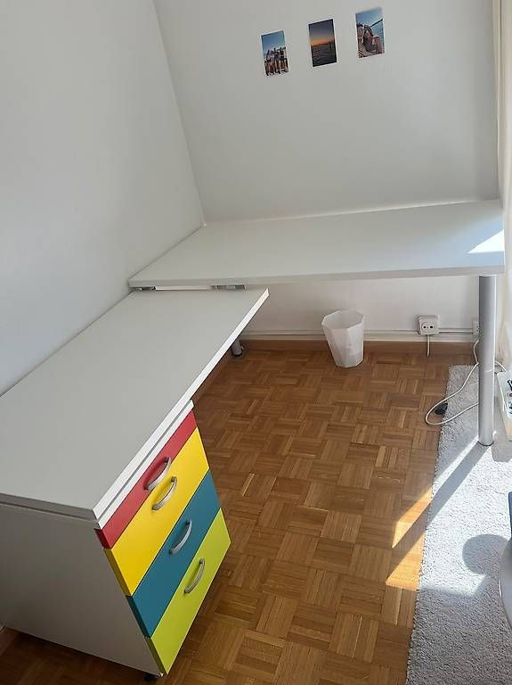 Scrivanie: Bureau d'angle modulable + caisson  Pfister Movie – Usato da LAUSANNE venduto da seblolo14