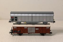 Schiebewandwagen Märklin 48020 + Märklin 4727 HO/AC mit OVP