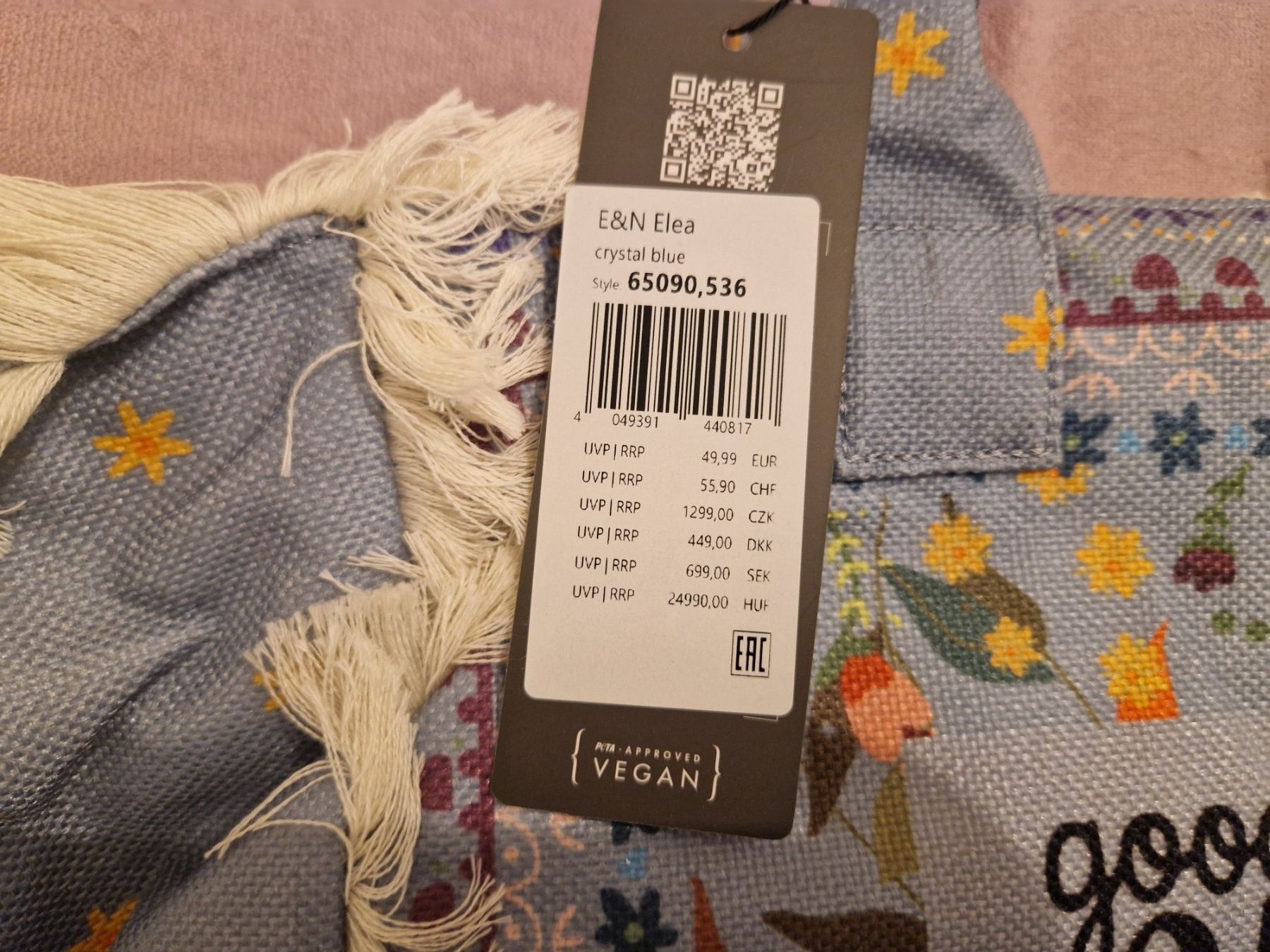 Borse da donna: Sommer Tasche "Emily & Noah" Neu mit Etikett Hellblau – Nuovo (secondo la descrizione) da Wettingen venduto da Dilan-Seher 2