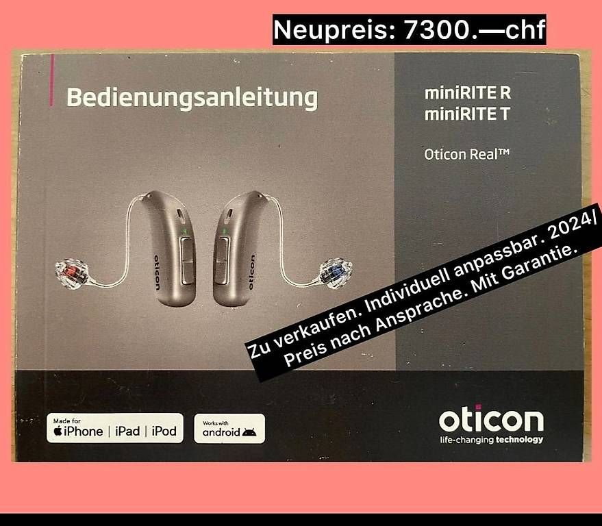 Oticon Attrezzature mediche: Highend Hörgerät Oticon mit Garantie – Usato da Luzern venduto da Elisch
