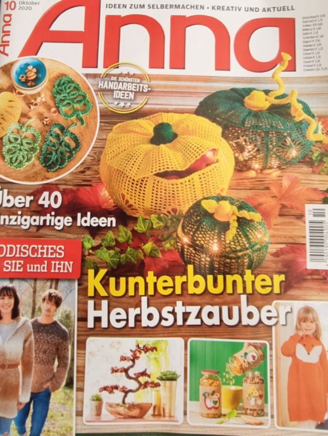 Riviste & Magazine: Anna Ideen zum Selbermachen 10/2020 – Nuovo e nell'imballaggio originale da geroldswil venduto da Gumball1