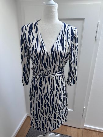 original DVF wrap dress / Wickelkleid - Grösse M / US 10