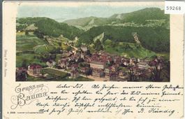 Gruss aus Bauma - Litho