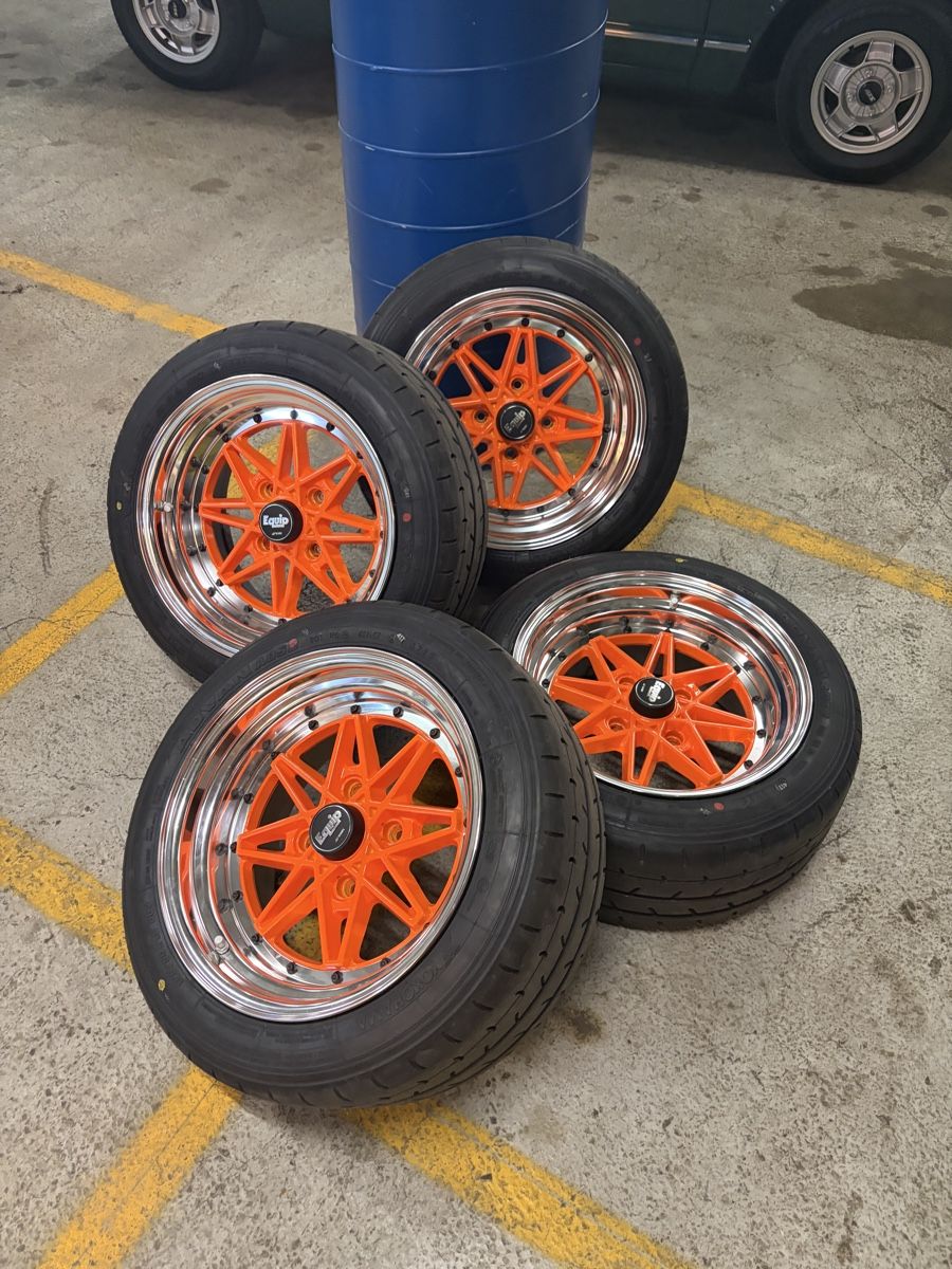 Pneumatici & Ruote complete: Work Felgen mit Semi Sliks – Nuovo (secondo la descrizione) da Tann venduto da Corolla70-74