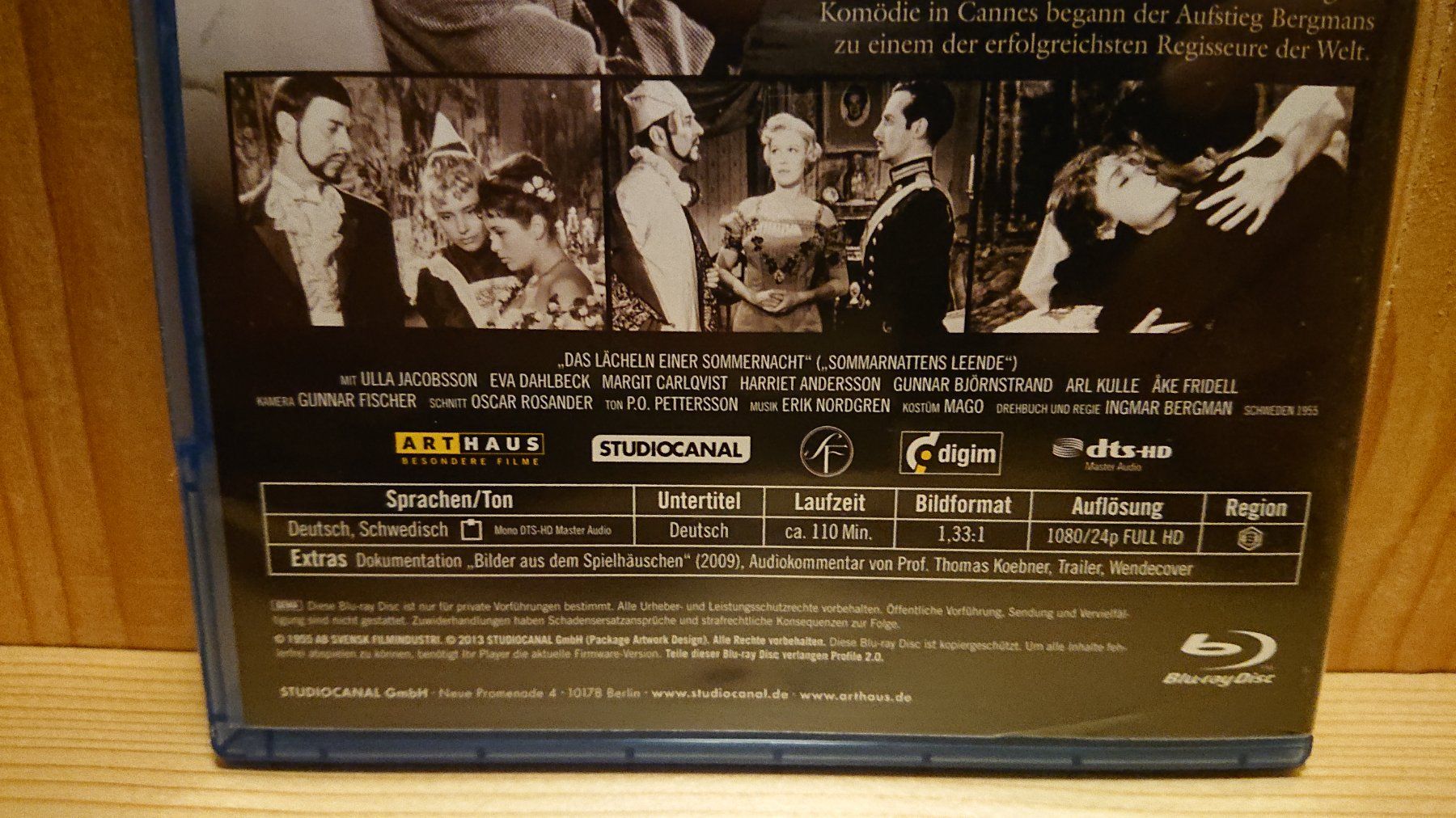 Alle DVDs: DAS LÄCHELN EINER SOMMERNACHT Blu-Ray – Gebraucht aus Wilderswil von Exebub 3