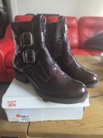 Lackierte Damenstiefel, Marke Rieker, Nummer 38 Neue