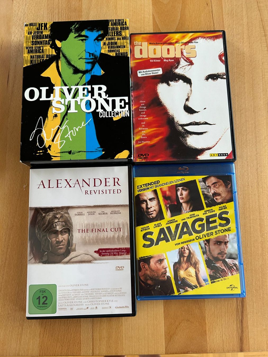 Tutti i DVDs: 7 Filme von Oliver Stone – Usato da Bubikon venduto da cinerama01