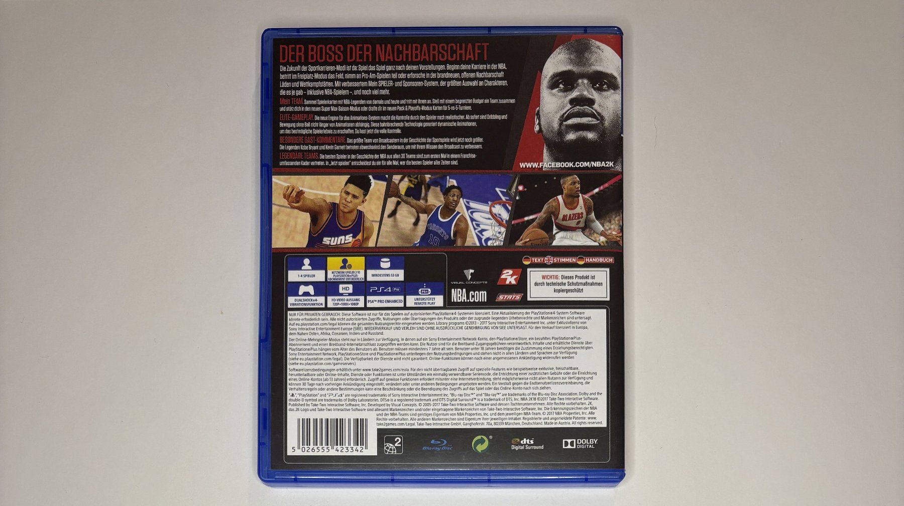 Giochi: PS4 - NBA 2K18 – Usato da Allschwil venduto da Bullach 2
