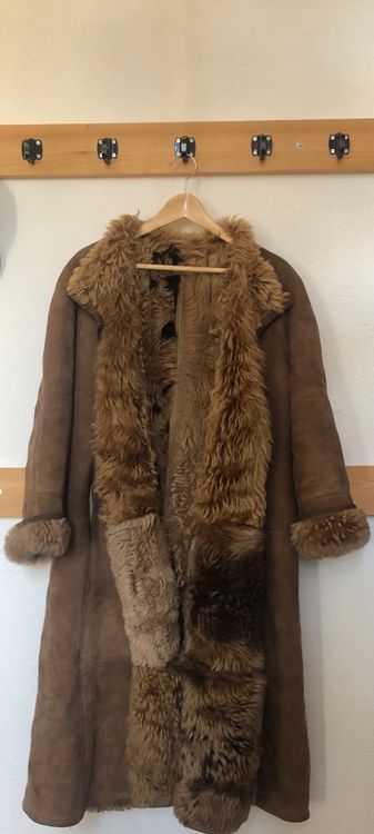 Ledermantel Mit Fell