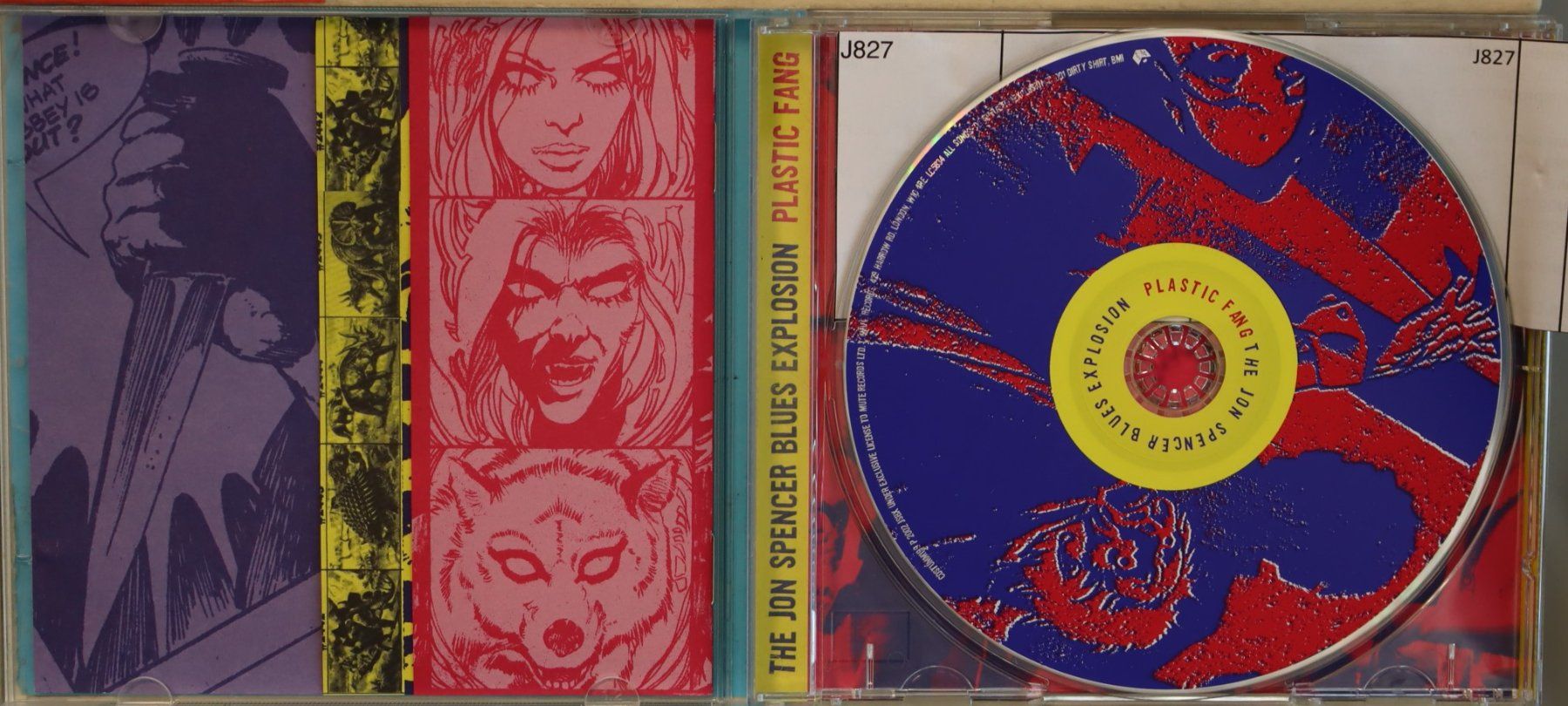 CD: The Jon Spencer Blues Explosion Plastic Fang – Usato da Luzern venduto da CONTENTI 1