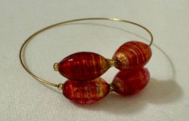 Armband aus Glas im Murano-Stil