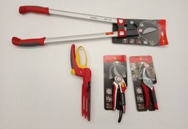 Fabrikneu Wolf-Garten Scheren Set 4tlg.