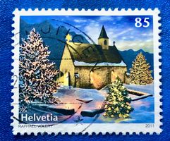 Nr.1413 Sondermarken Weihnachten GESTEMPELT 2011  