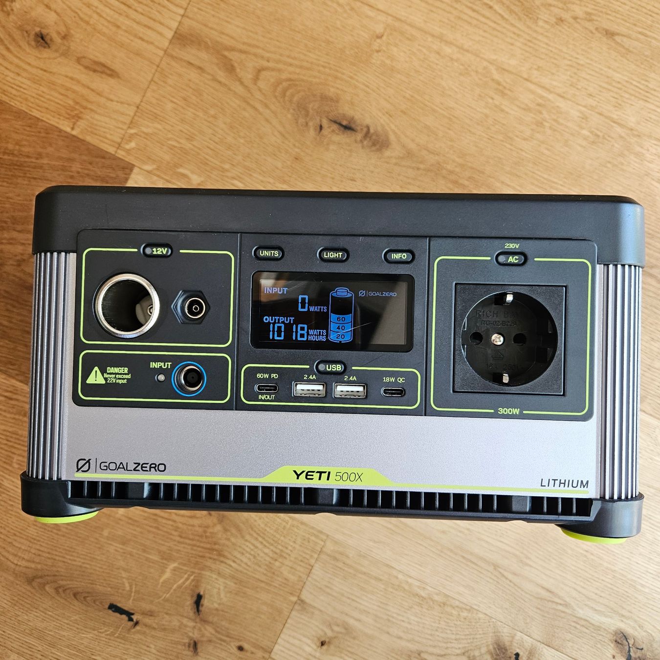 Goal Zero Akkus: Goal Zero Yeti 500X – Gebraucht aus Rafz von Buchwerkstatt 3
