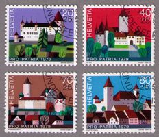 1979_B182-185_PRO PATRIA_Schlösser (IV)_Oron_Spiez… ET !
