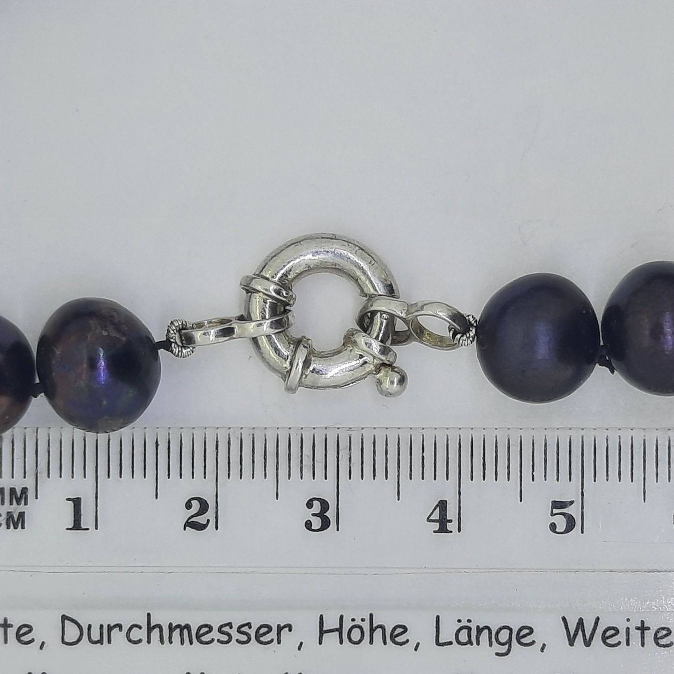 Ketten: Edle Perlenkette aus Süsswasser Zuchtperlen – Gebraucht aus Unterägeri von Altgoldschmuck 5