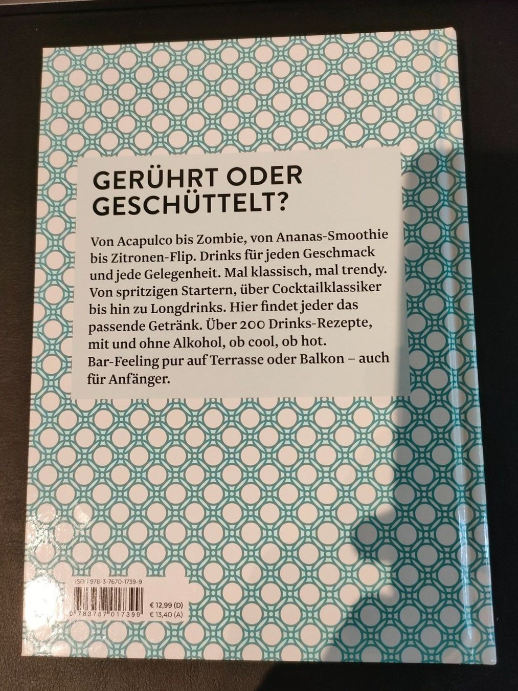 Libri: Buch: Drinks von A-Z - Dr. Oetker – Nuovo (secondo la descrizione) da Wiesendangen venduto da s_er 1