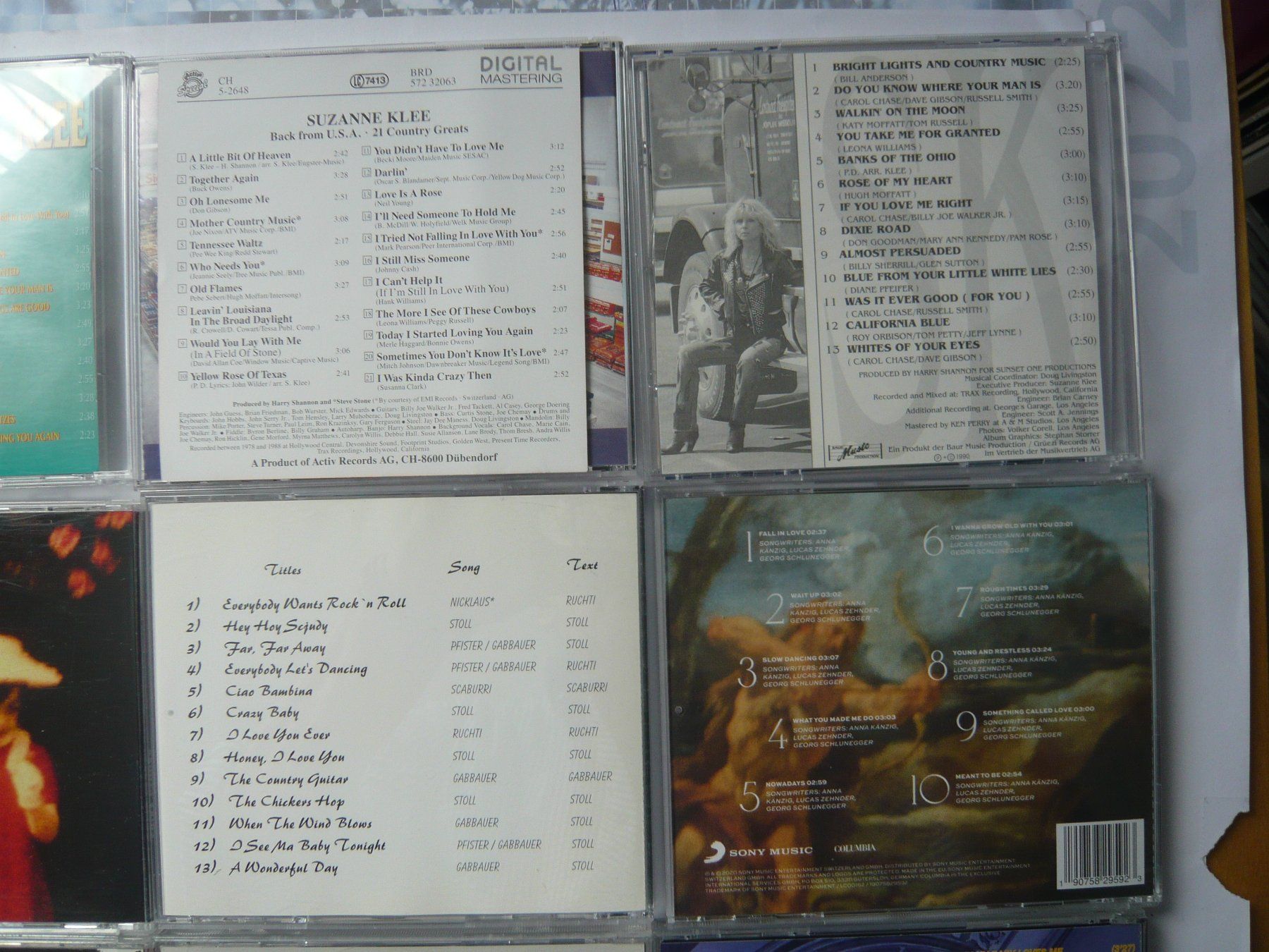 CD: 9 CD Sammlung Schweizer Country – Usato da Winterthur venduto da Cajun 5