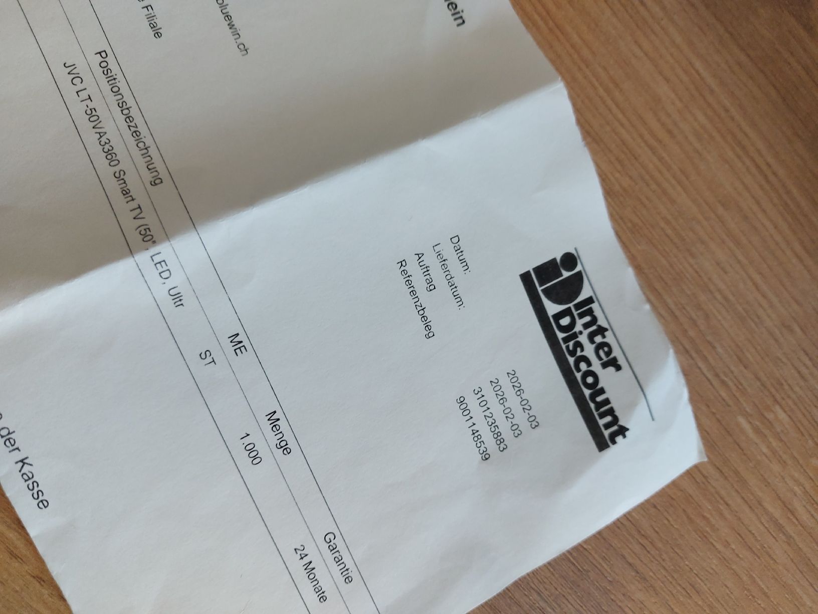 Fernseher: JVC TV  – Neu (gemäss Beschreibung) aus Mönchaltorf von Chriga80 8