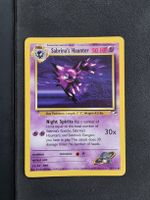 Pokemon Karte Sabrina's Haunter Gym Challenge