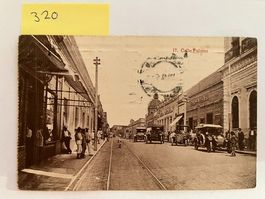 Ansichtspostkarte Paraguay 17. Calle Palmas, sehr alt
