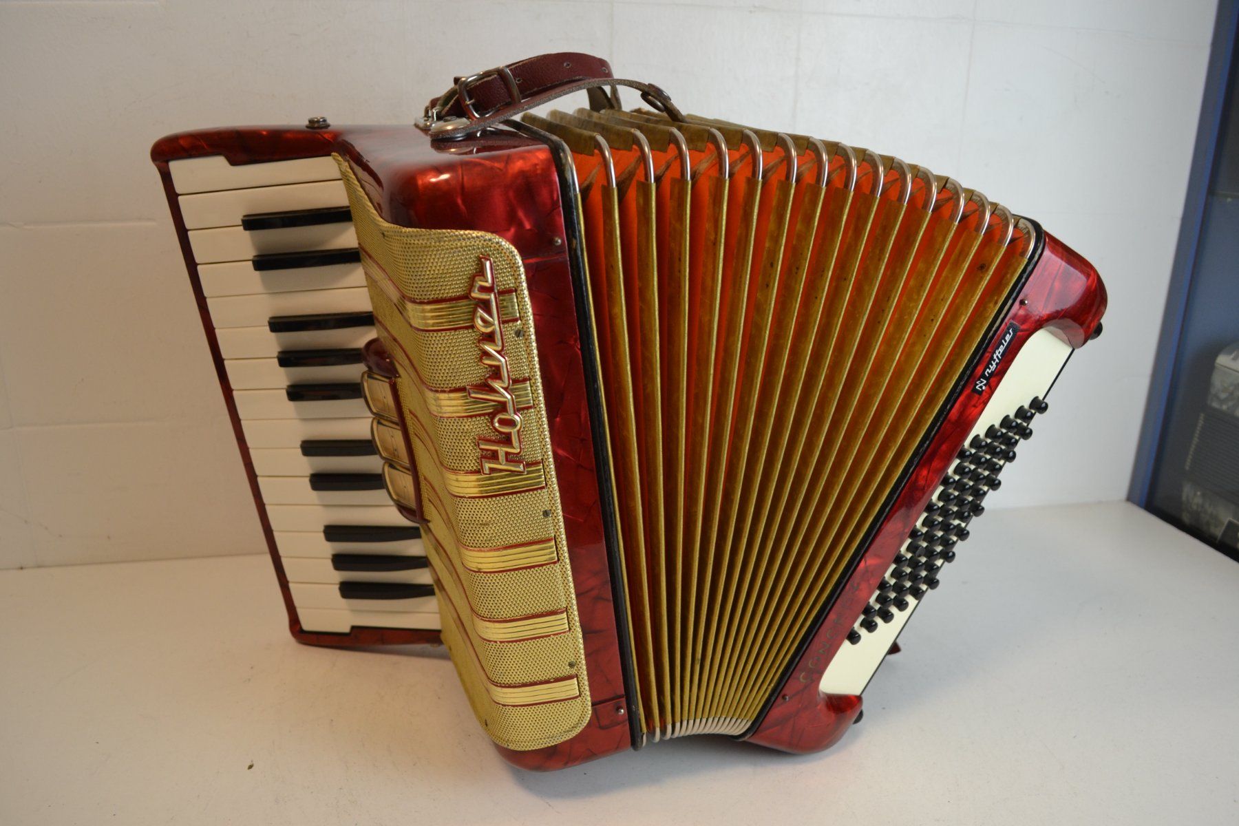 Hohner Strumenti musicali: Akkordeon chromatisch Hohner Concerto I – Usato da Zürich venduto da Brockito 4