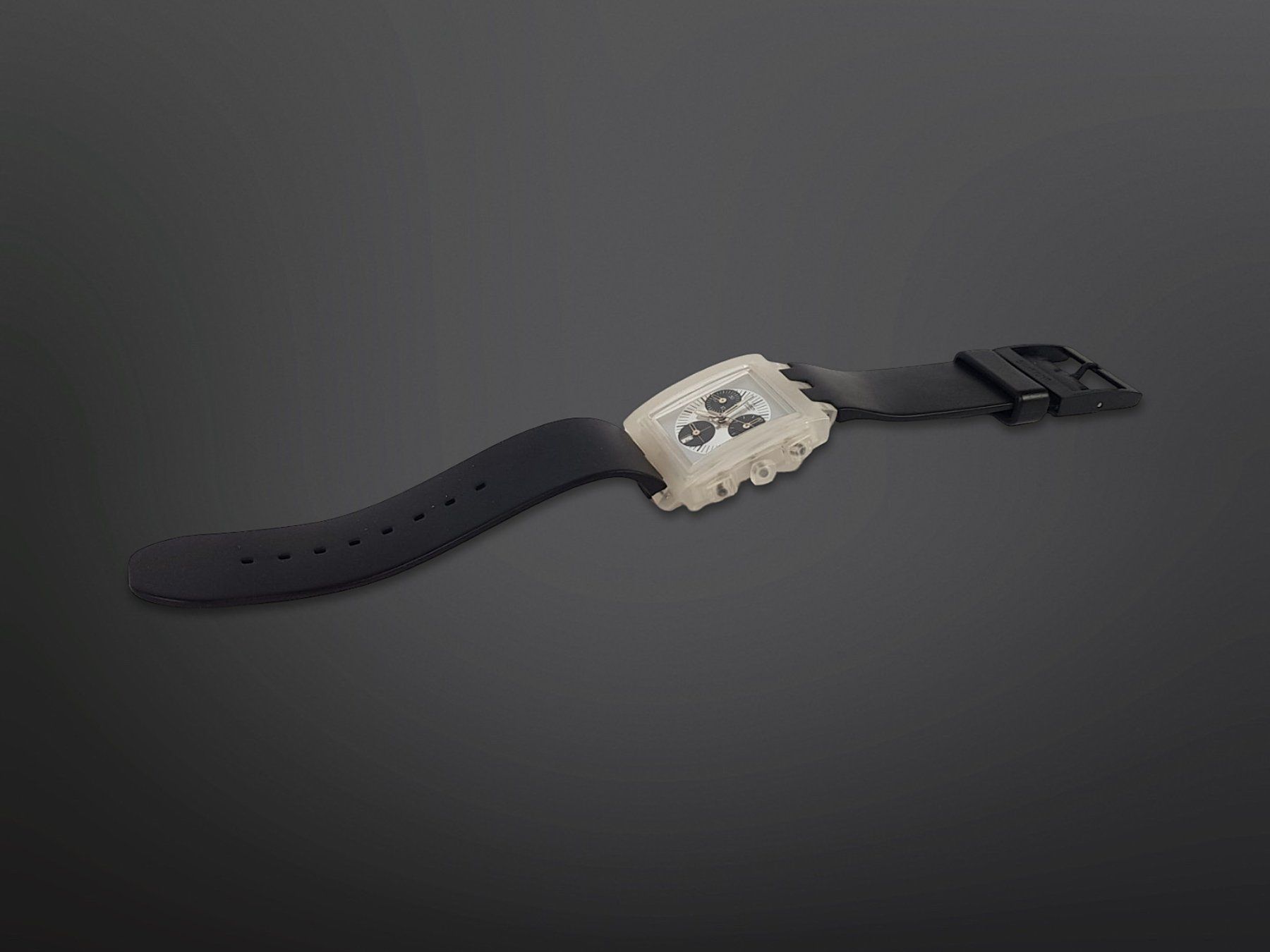 Swatch Orologi: Swatch Square Chrono Whitesunday – Usato da Suhr venduto da Restwert_Suhr 6