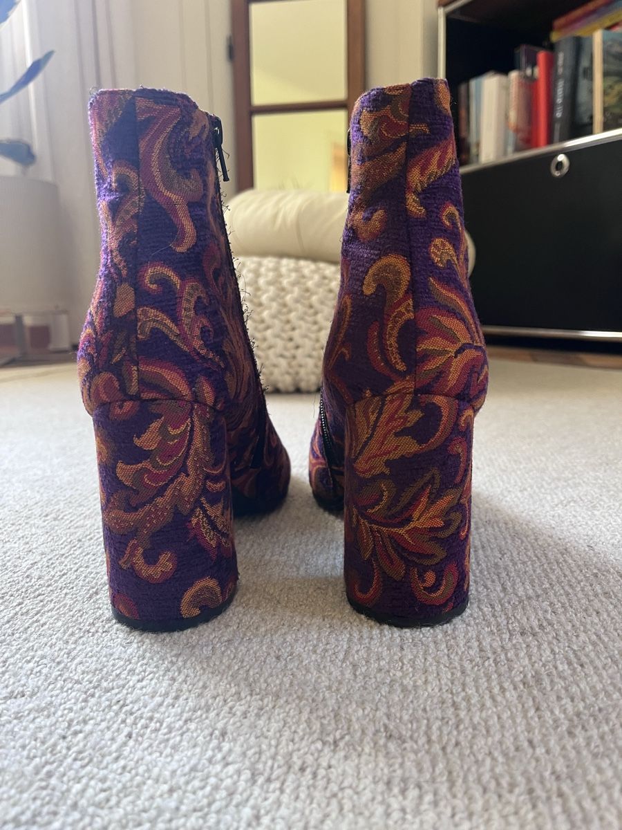 Scarpe da donna: Stiefelette, Schuh Absatz Stoff, Muster – Usato da Zürich venduto da JuMaria 3