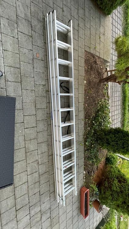 Aluleiter ausziehbar, 10m Kaufen auf Ricardo
