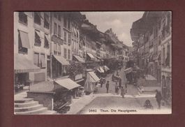 THUN - Die Hauptgasse - Coiffeur - 1908