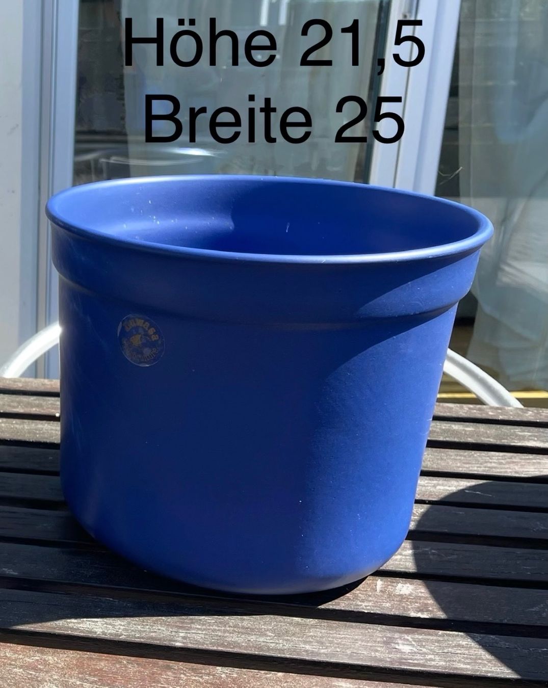 Vasi per fiori: Blumentöpfe blau – Usato da Jonschwil venduto da relnheaz 1