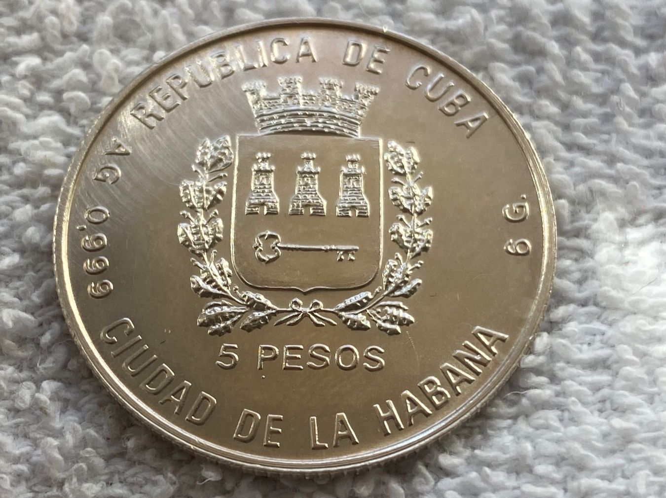 Tutti le monete: 5 pesos 1988 Cuba Silber – Usato da Nyon venduto da Ilmi09 1