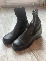 E8 Miista square toe black boot EUR 40