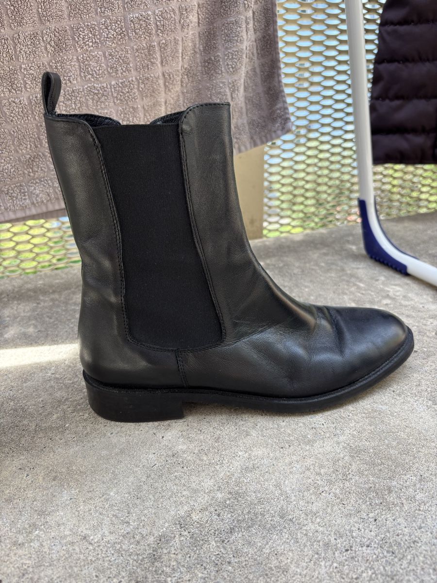 Scarpe da donna: Stiefeletten Contigo Leder schwarz – Nuovo (secondo la descrizione) da Zürich venduto da jac_plp5 2
