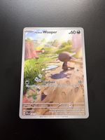 Pokémon Paldean Wooper #102 Illustration Rare