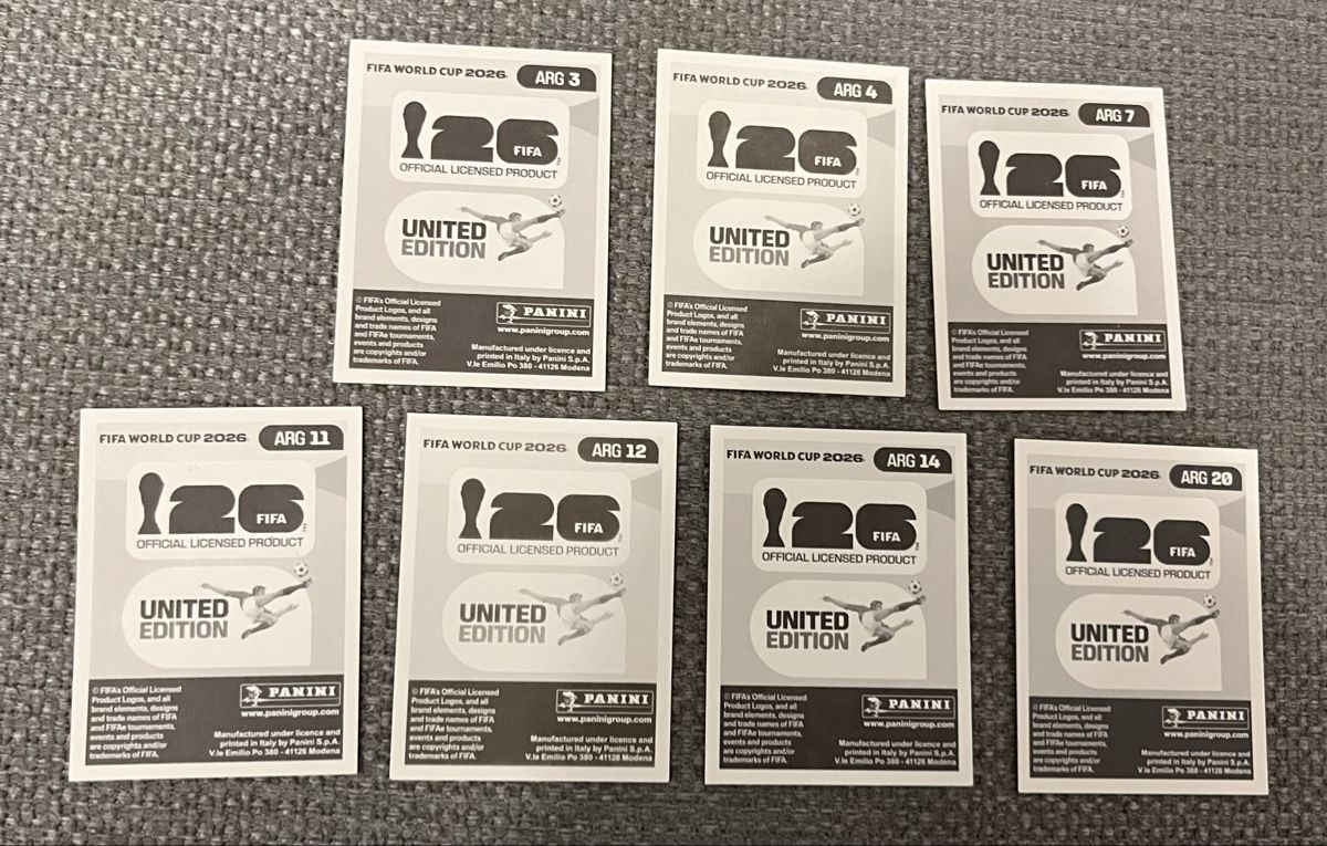 Panini Sammelbilder & Trading cards: Panini Sticker Argentinien – Neu (gemäss Beschreibung) aus Stäfa von greety1981 1