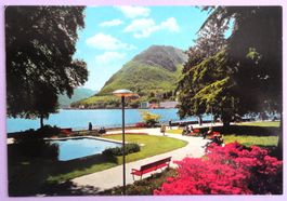 Lugano e il S. Salvatore visti dal lungolago