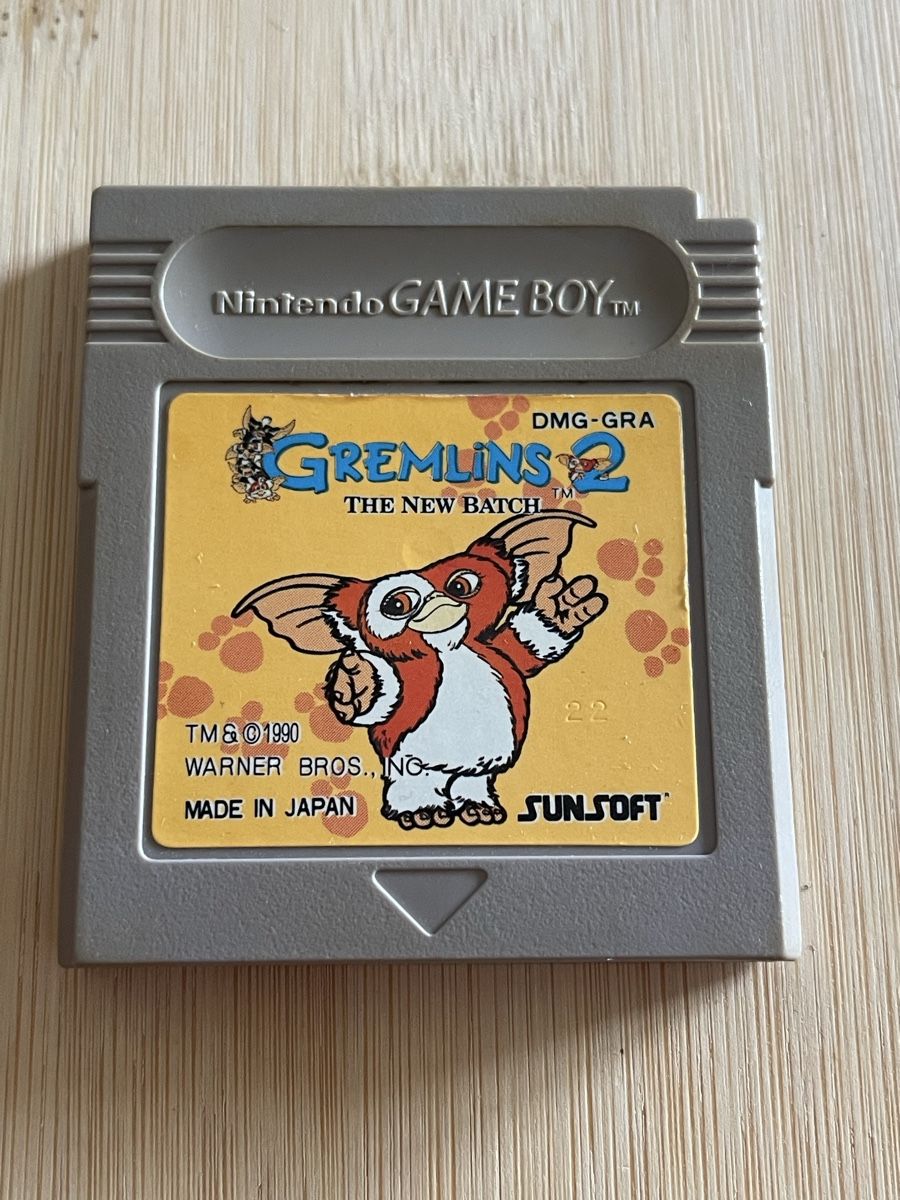 Nintendo Giochi: Gremlins 2 The New Batch Gameboy Spiel, 1990 Sunsoft – Usato da Zuerich venduto da Dorsi